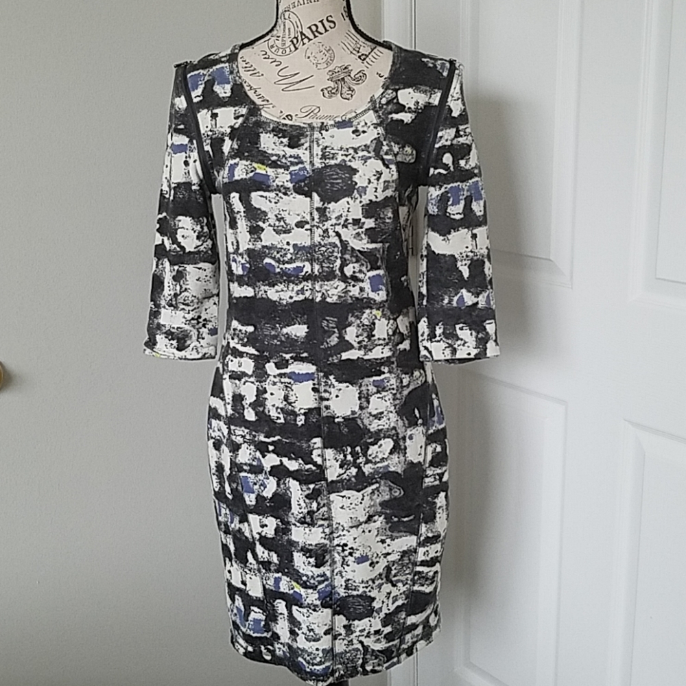 Rachel Roy Dress with Zip Back &  Shoulder Detail